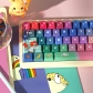 Bizarre Fantasy 104+34 / 54 Cherry Profile Keycap Set Cherry MX PBT Dye-subbed for Mechanical Gaming Keyboard